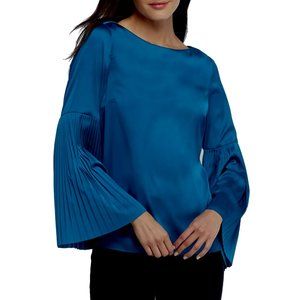 NWT Size Small or Large The Limited Pleat Sleeve Blouse Top
